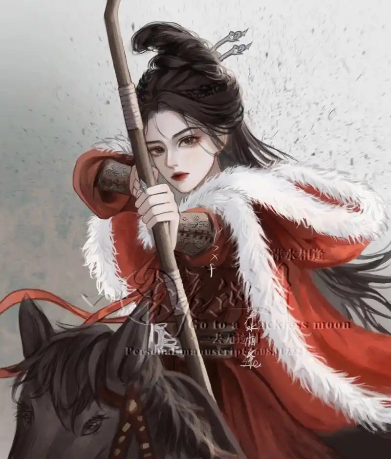 古风 本来是想画女将军的越画越跑题了 可头像不可无署名二传跟商用哦