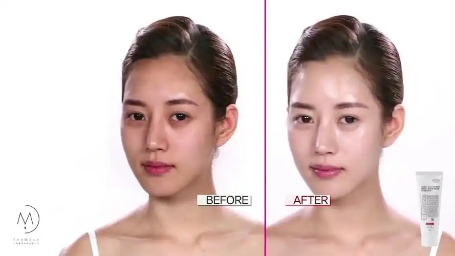 doctorcos达特可思爆水免洗面膜使用对比,补水效果亲眼见证