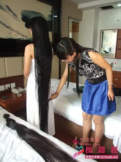 剪下曼妙美女飘逸如水的极品长发老高2498