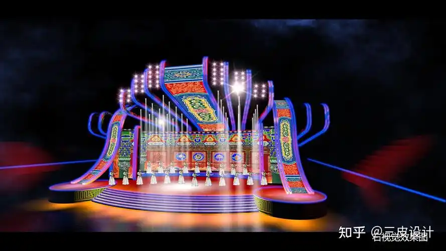 雪顿节开幕式舞美设计