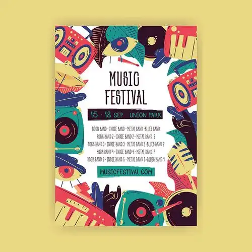 音乐节海报