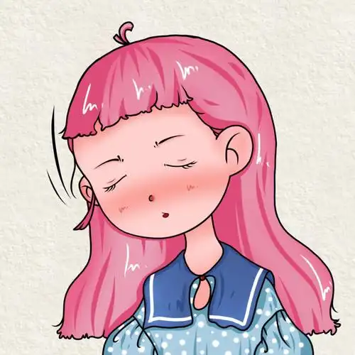 女生头像分享具体步骤图线稿