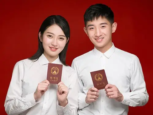 大象映画高颜值结婚证件照/包淡妆/包冲洗