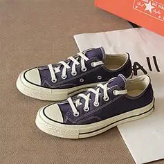 converse匡威1970s经典纯色墨水蓝低帮透气百搭男女休闲帆布鞋a04592c