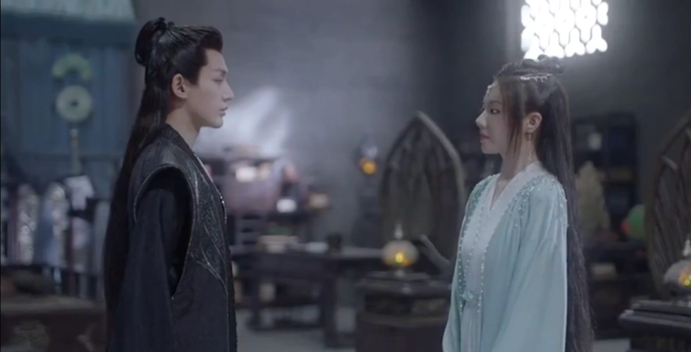 遇龙雪阡寻与青青互送定情信物命格星君阻挠尘月与龙王成亲