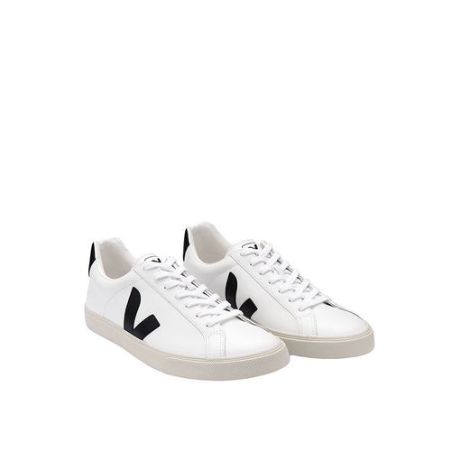 欧洲直邮veja esplar系列 男女同款黑色标系带板鞋小白鞋法国