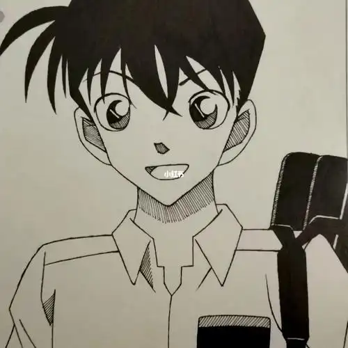 无论什么理由,都不可能名正言顺"#绘画临摹  #名侦探柯南  #工藤新一