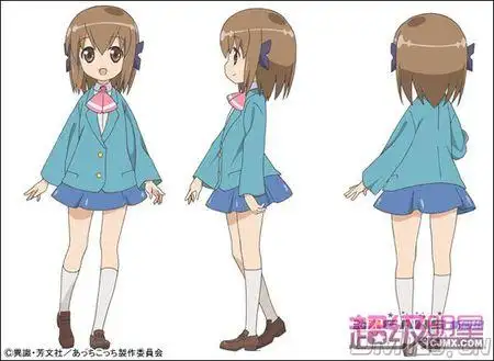 动漫人物侧身图