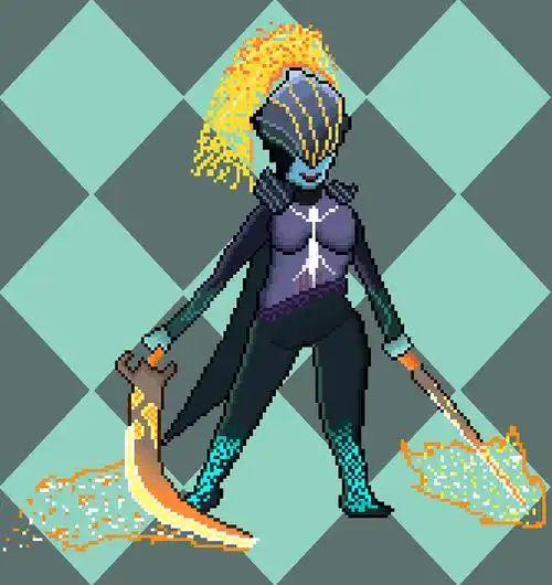 dota2幻影刺客像素画