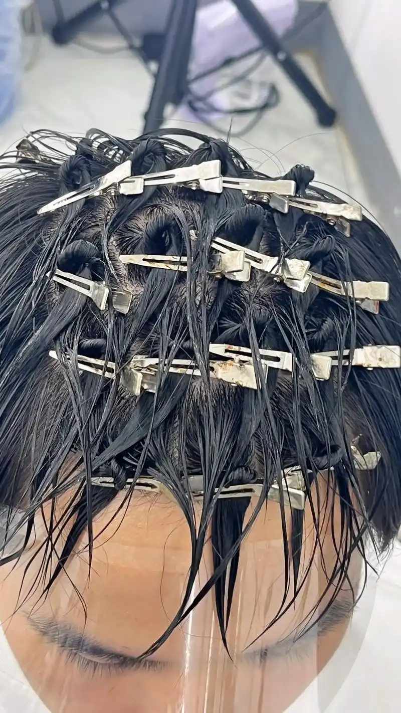 碎盖钢夹烫.男生发型设计,男生钢夹烫发 适合大部分男生脸型烫 - 抖音