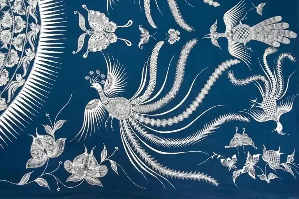 广西非物质文化遗产—苗族蜡染.