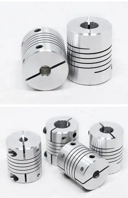 弹性螺纹联轴器小电机配件弹性联轴器马达联接器连接套电动机轴套66