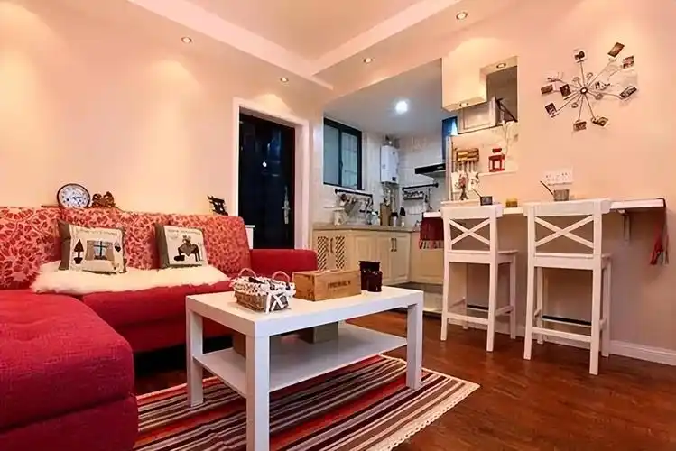 62平一室一厅装修图舒适温馨非常适合小户型