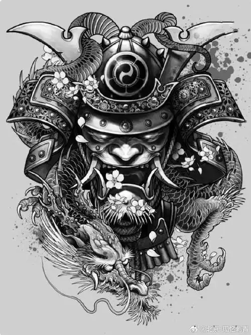 纹身分享##纹身设计##北京纹身店##满背纹身