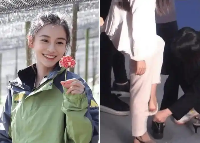 鞠婧祎下车需要助理放搭脚台,身高不够还是耍大牌?_明星_网友_刘涛