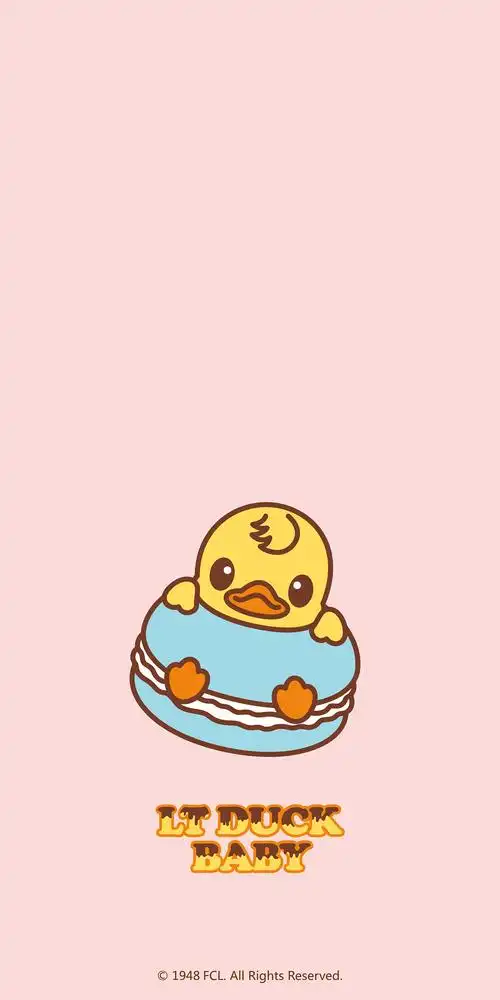 2021 lt duck baby 甜点系列|ui|闪屏/壁纸|小黄鸭ltduck - 原创作品