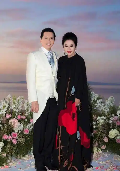 陈岚晒与向华强结婚39年晒合照,是自己p的吗?