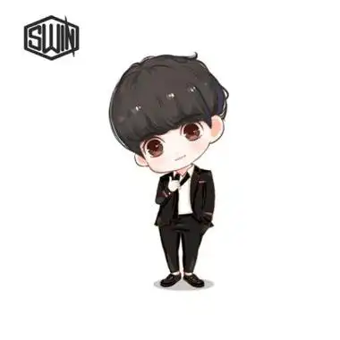 蔡徐坤卡通头像图片q版蔡徐坤超好看