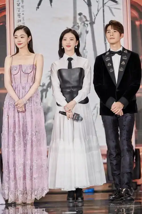 景甜 出席2018bazaar明星慈善夜