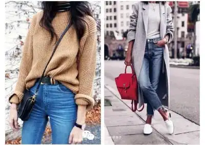 上衣扎在裤子里