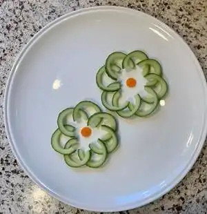 黄瓜06摆盘和装饰合集二(款41--80)附详细制作过程的做法 步骤84