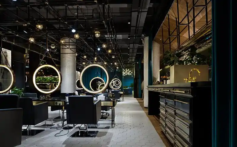 理发店潮店装修设计效果图鉴赏