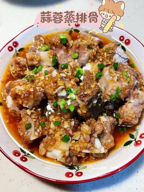 蒜蓉蒸排骨