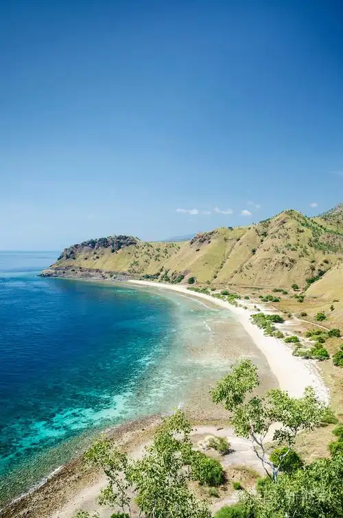 海滩附近在东帝汶帝力东帝汶