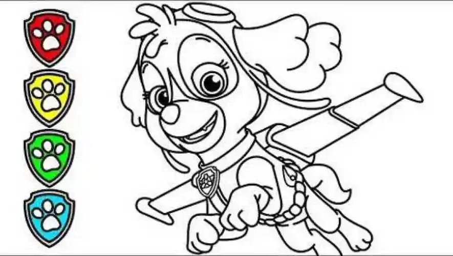 我是小画家:汪汪队立大功天天