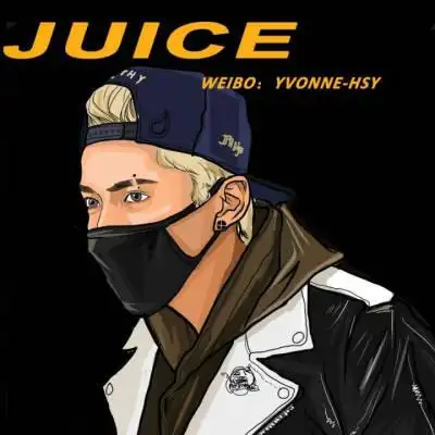 收集   点赞  评论  吴亦凡 kris 手绘漫画 素描卡通头像 偶像男眯乔