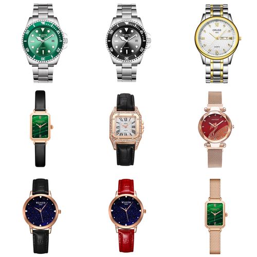 男女士手表绅士钢表金劳绿样板房衣帽间衣柜抽屉陈列摄影摆拍道具