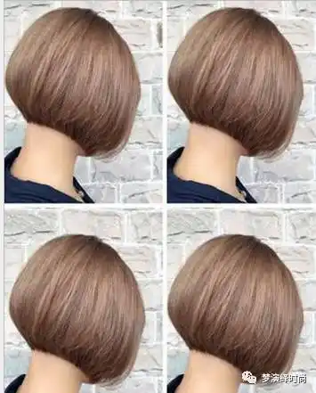 2017流行推后边短发