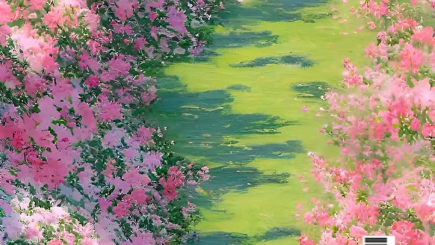 春日来信 油画风壁纸!