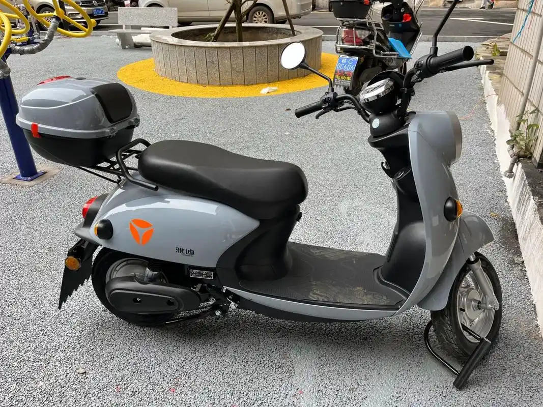 2021款雅迪米彩电动车 不装了,摊牌了,全款提的.