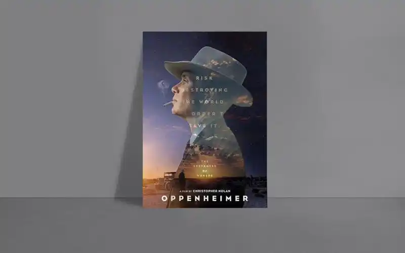 「ps教程」奥本海默人物双重曝光海报练习