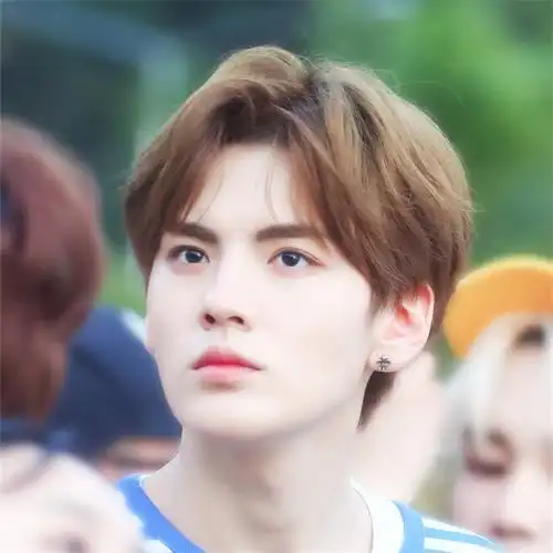 男士假发男中分刘海短发纹理卷发时尚帅气蓬松日常整顶假发