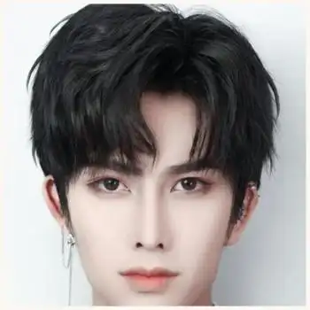 世雅假发男短发韩版帅气男士三七分发型假发套自然日常男生网红全头套