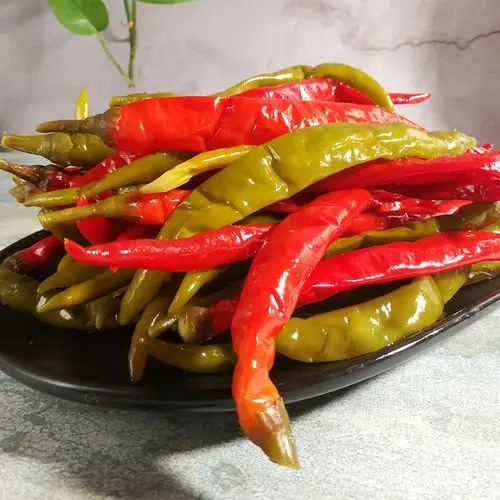 贵州特产铜仁酸辣椒泡椒老坛二荆条红青混装辣椒泡菜酸辣子糟辣椒