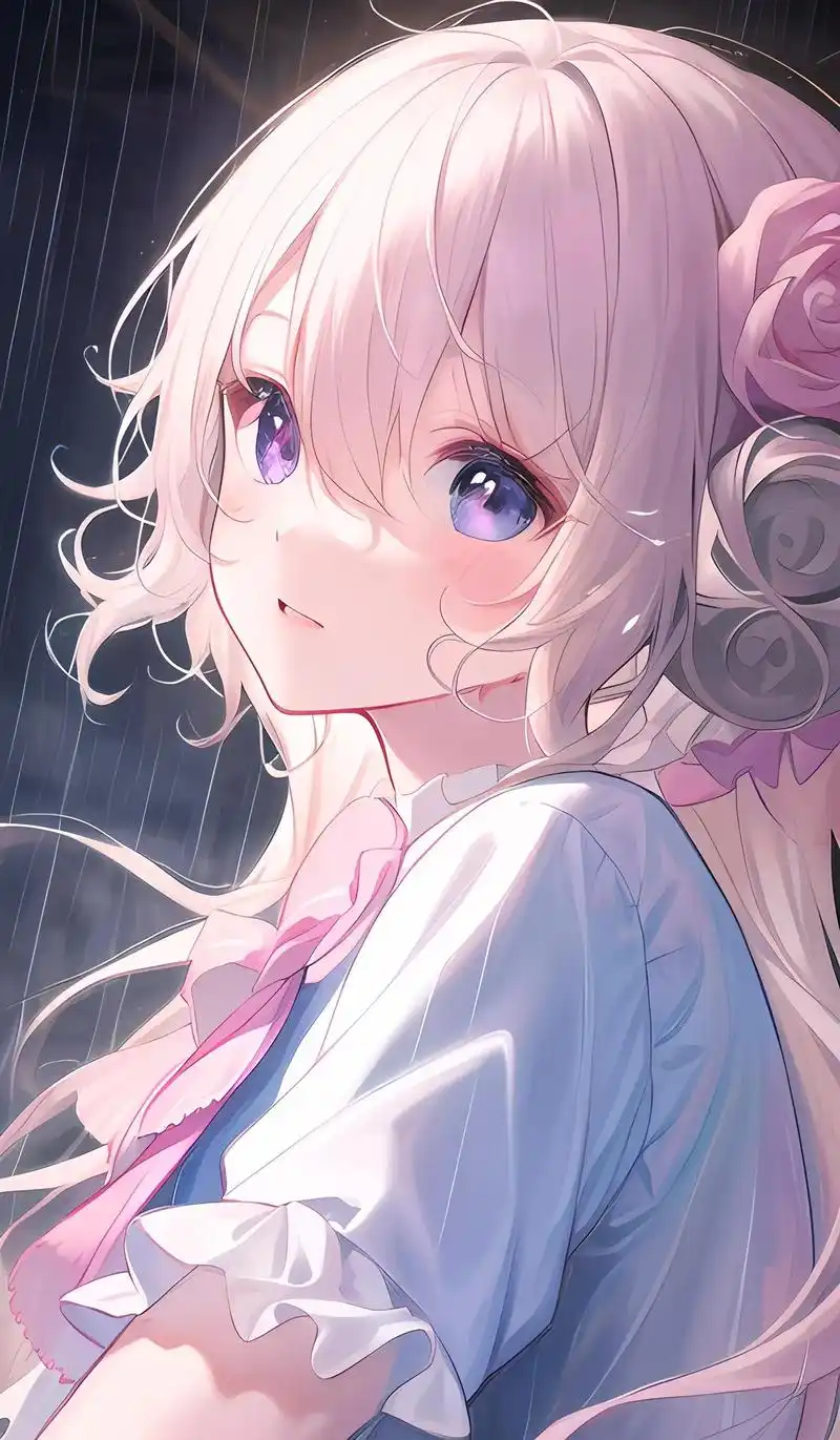 唯美浪漫的瞬间就是爱你的瞬间……#图文伙伴计划 #二次元少女 - 抖音