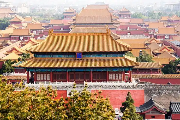 故宫博物馆远景全景_高清图片_全景视觉