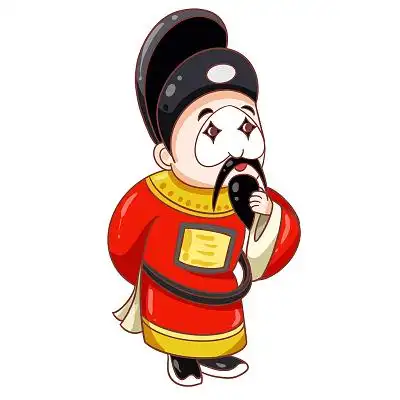 京剧卡通人物京剧角色素材插画png