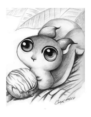 铅笔动物素描系列之