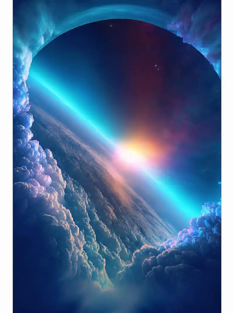 你相信光吗 俯瞰宇宙超视角视觉震撼,唯美的视觉艺术盛宴