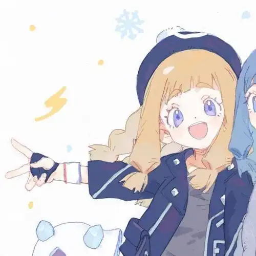 好看多彩的手绘闺蜜头像