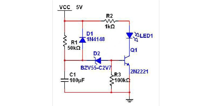 rc电阻电容延时电路简要分析
