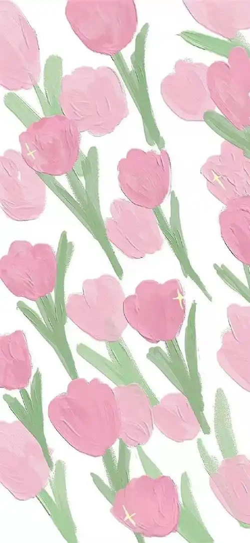 粉色系壁纸太爱了!