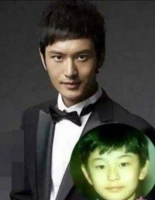 原创黄晓明儿子正面照首曝光孩子颜值惹争议父母是否整容一目了然