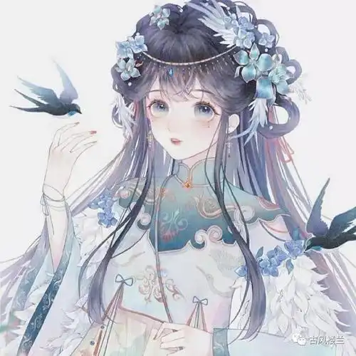 换上可以变的超甜的古风头像