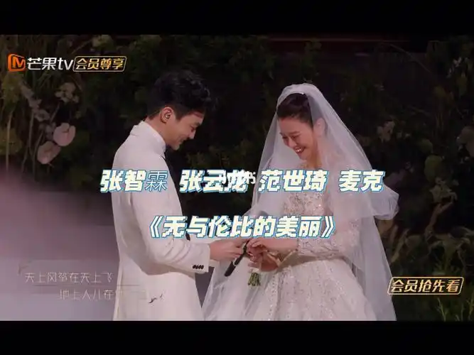 张智霖  #袁咏仪  #婚礼  #幸福  #张云龙  #范世琦  #麦克  #无