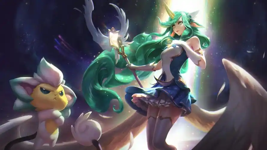 lol众星之子星之守护者奶妈索拉卡5k游戏壁纸壁纸